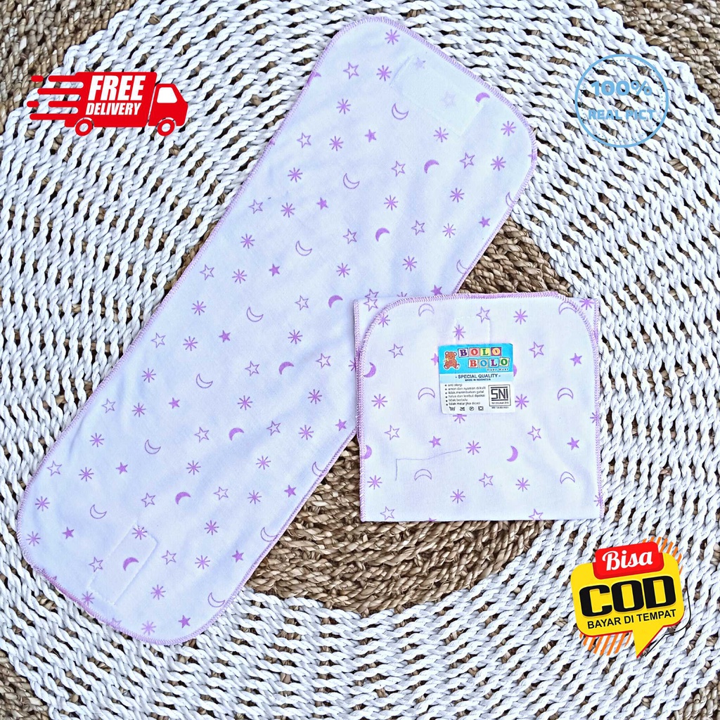 SALE 7.7 - 6 Pcs Gurita Bayi Baru Lahir Lilac SABLON Rekat Gurita Bayi Gurita Instant Bolo-Bolo Serian LILAC