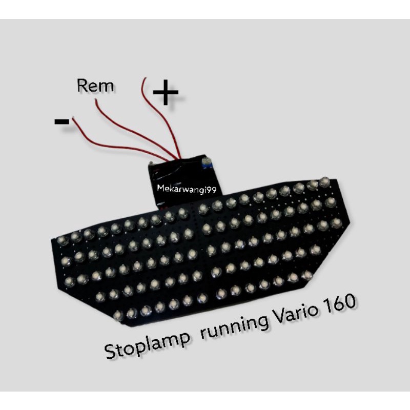 Stoplamp Running Vario 160 Rem stay 11 mode automatis