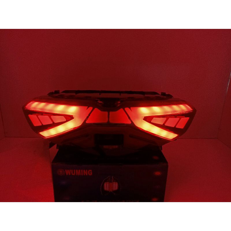 lampu belakang nmax new cr7 model xmax stoplamp nmax new 155 2020-2022