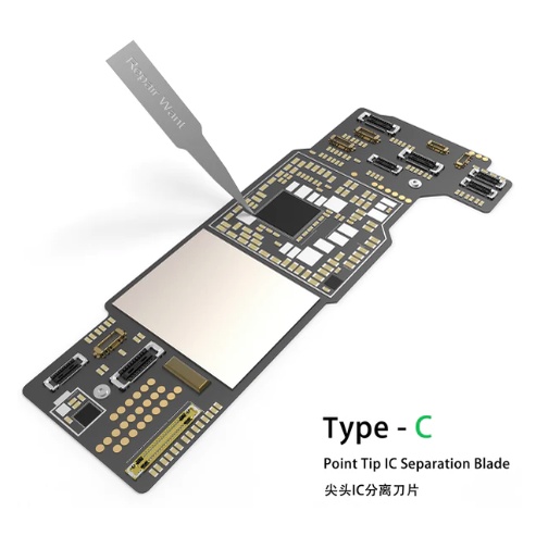 2UUL Repair Want DA12 YCS 3 in 1 Blades Set for IC Disassemble