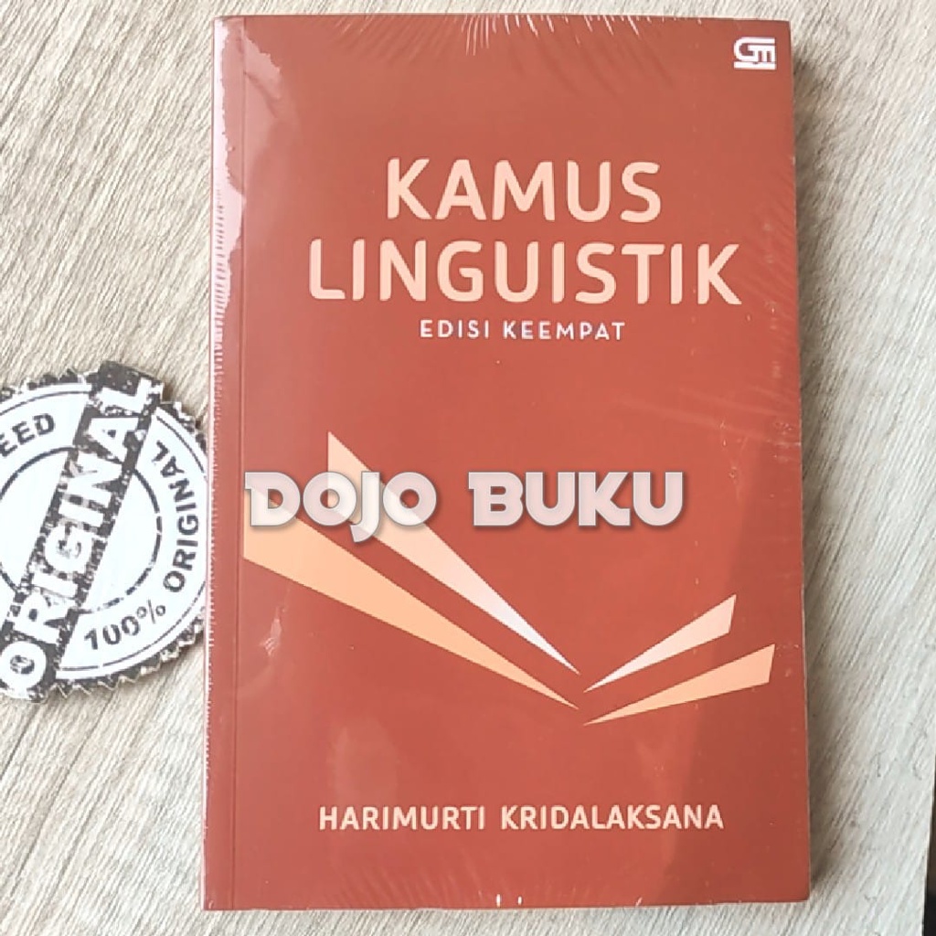 Buku Kamus Linguistik Edisi Keempat by Harimurti Kridalaksana