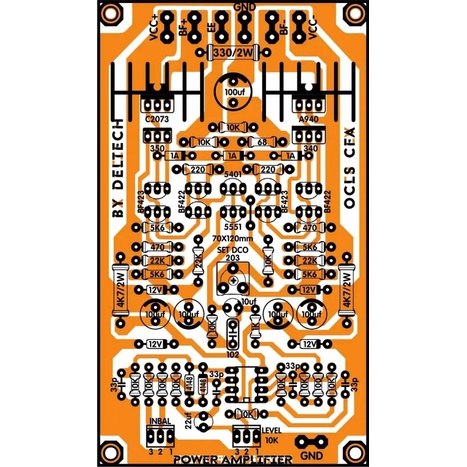 PCB DELTECH OCLS CFA INBAL