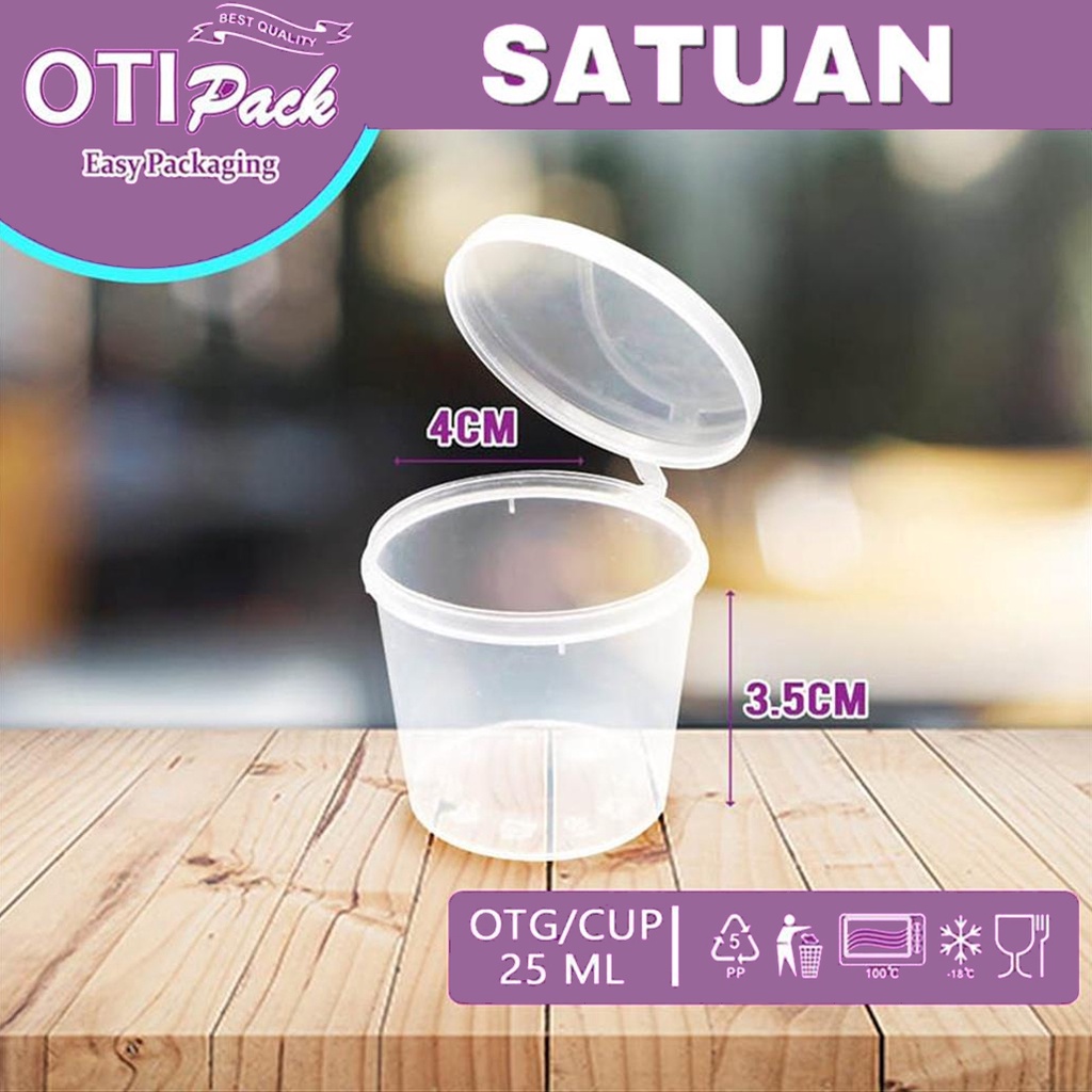 Thinwall Satuan/ Thinwall Cup  Saus 25ml Thinwall Otipack OTGS25