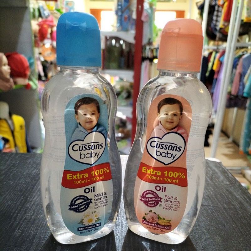 baby oil Cussons baby