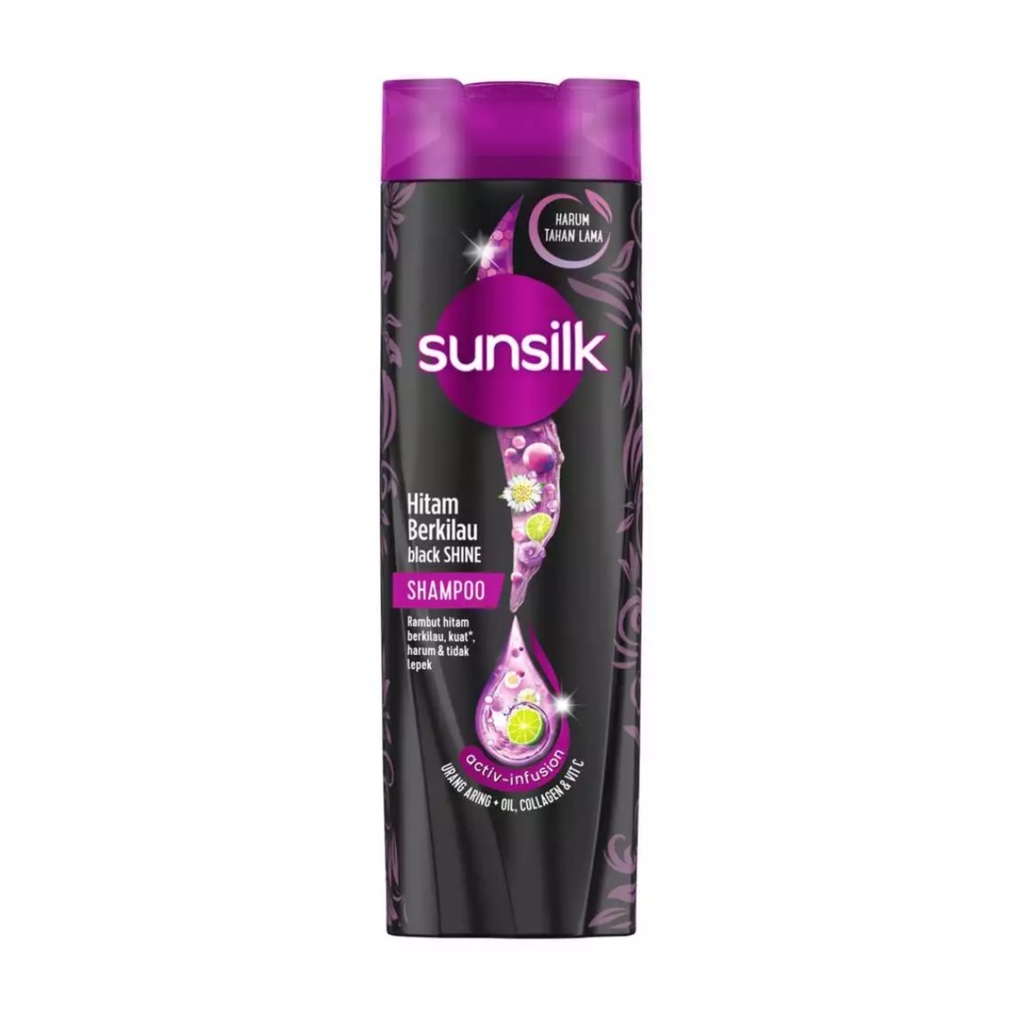 SUNSILK Shampoo Black Shine 160 / 160ml