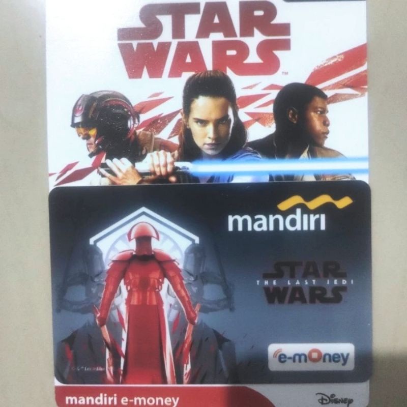 Mandiri eMoney eTOLL - edisi STAR WARS - PRAETORIAN GUARD ORI /Like eTOLL Tapcash Flazz or Brizzi