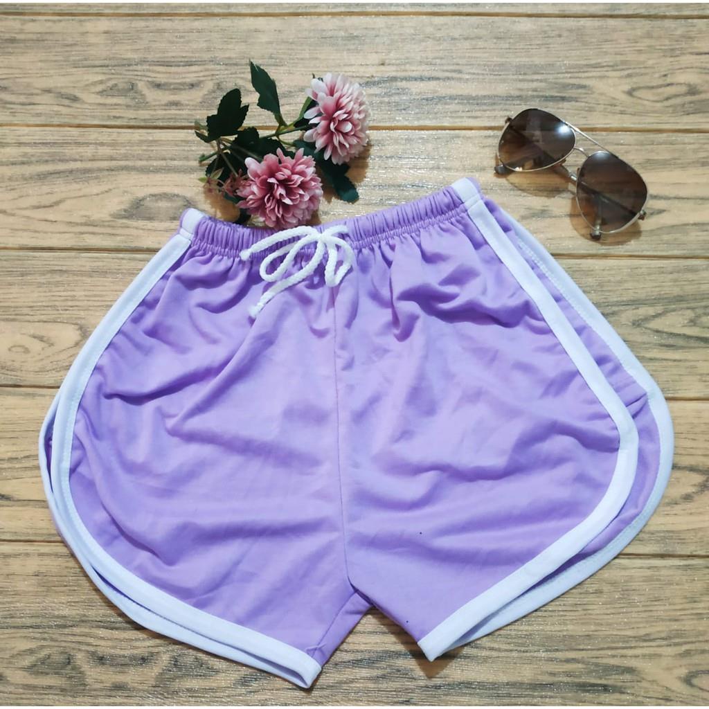 LS 871 - Hotpant Celana Gemes Wanita Celana Pendek Korean Sport