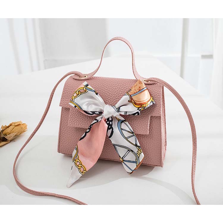 MB003 TAS MINI SELEMPANG SLINGBAG PEREMPUAN WANITA CLIP ON PITA IMPOR