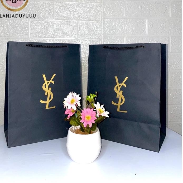 

DNL806 Paper Bag YSL / Paperbag Branded / Shopping Bag Branded Termurah (Ready Stock Jakarta ) **