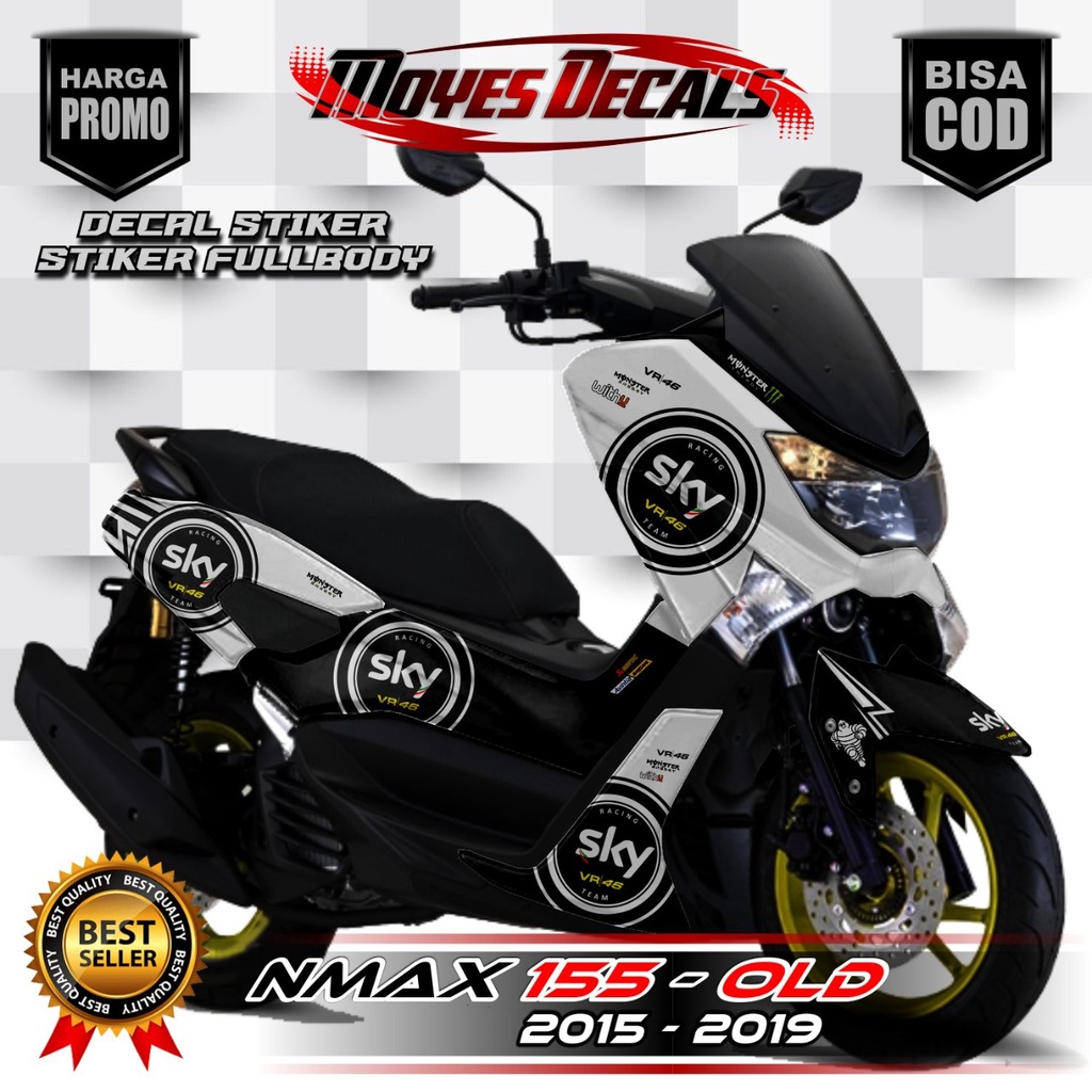 decal nmax old decal nmax old full body motif sky with racing motor gp