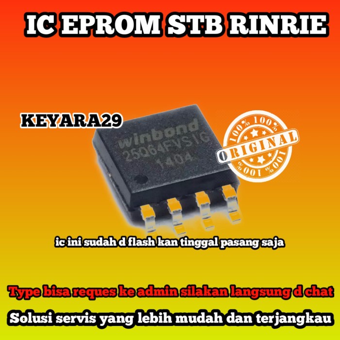 ic eprom stb rinrie siap pakai