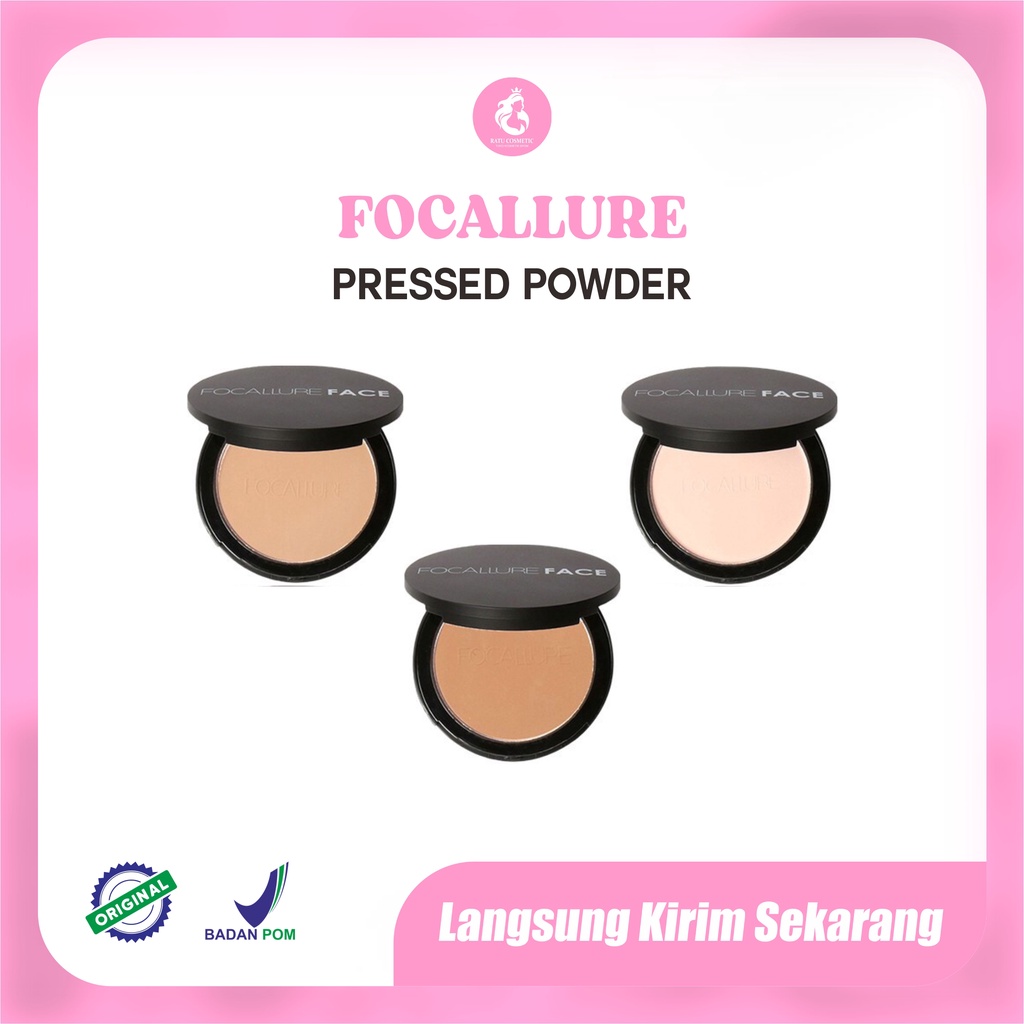 Focallure Powder|Pressed Powder FA16-Original|BPOM