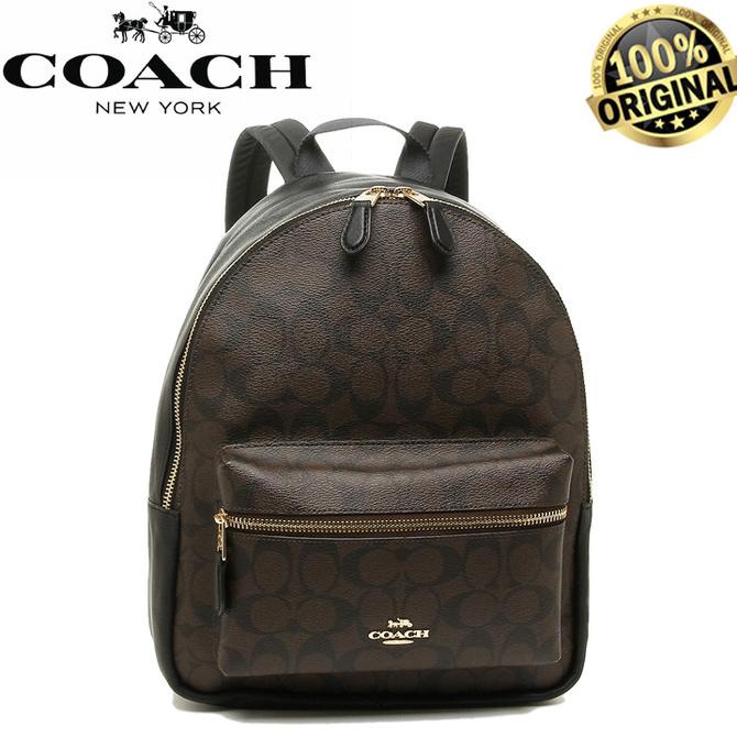 Coach Rucksack Outlet Lady's F32200 IMAA8 Brown Black BNIB 100% ORI