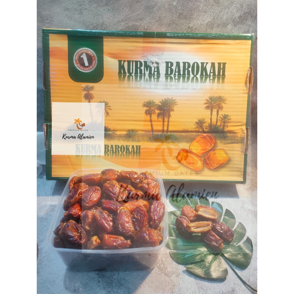 Kurma Mesir Barokah 500 gram dan 1 kg/ Kurma Egypt Barokah