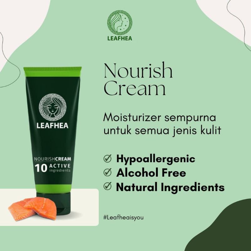 Free baby gold paket nourish cream leafhea