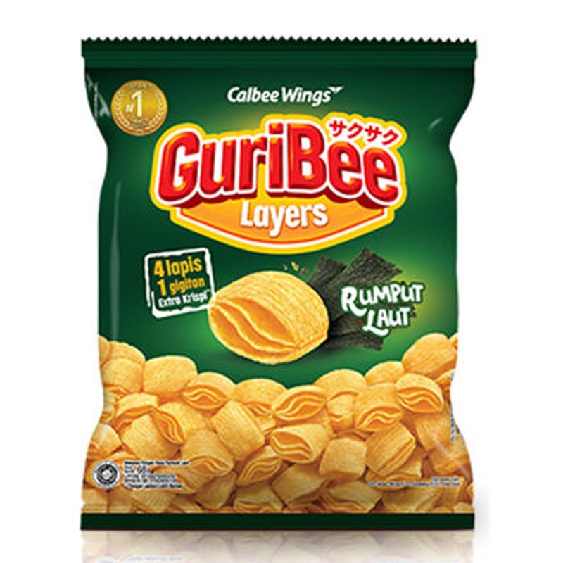 

Guribee Layers Snack Rumput Laut 65Gr