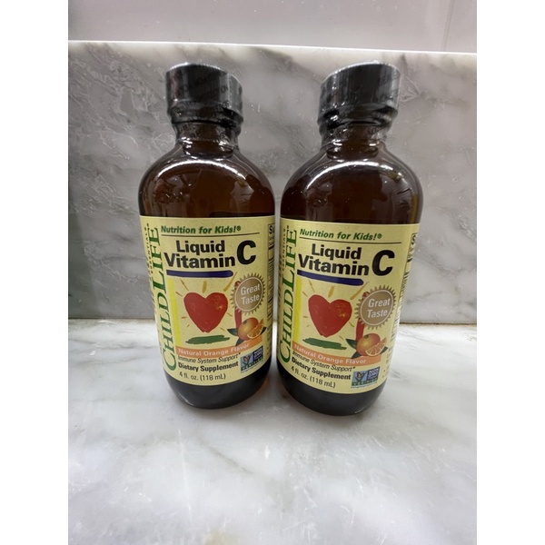 Childlife Liquid Vitamin C Original USA 118ml