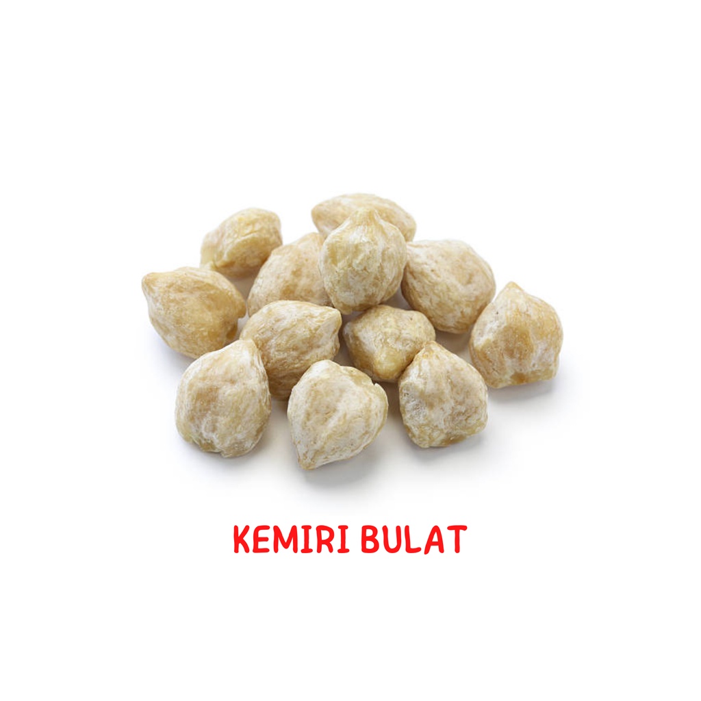 

Kemiri Bulat 500 Gram