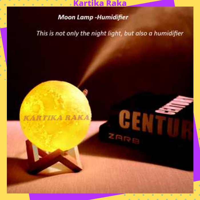 KR Taffware Air Humidifier Aromatherapy Oil Diffuser Lampu Tiduru