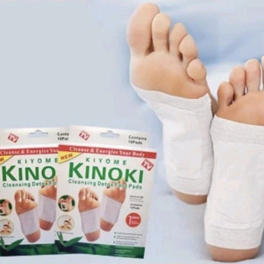 LS KINOKI Putih Original Isi 10 PCS Koyo kaki Kinoki Koyo Detox Kinoki