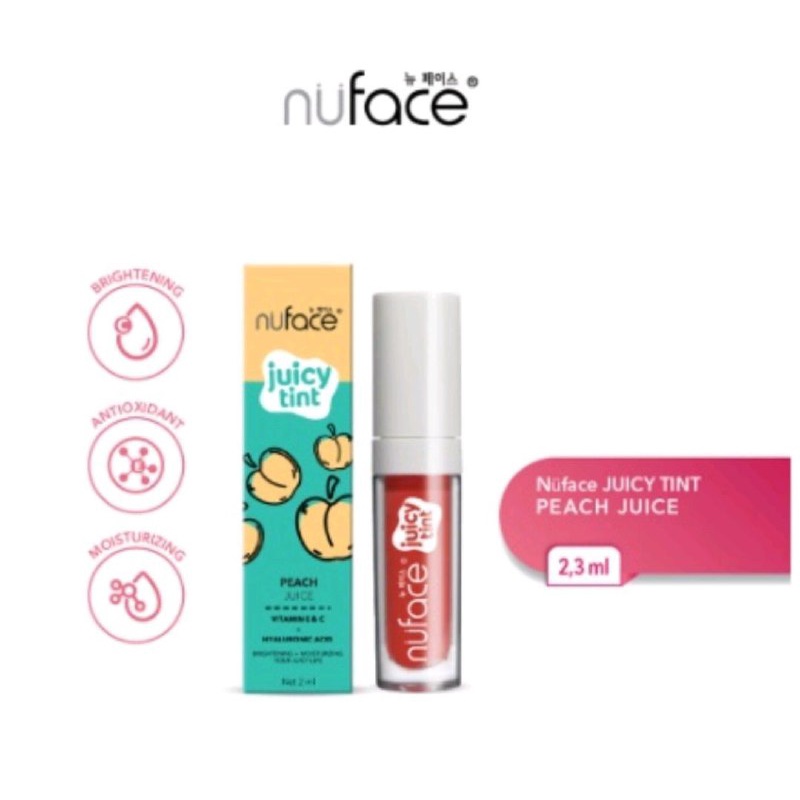 NUFACE JUICE TINT - NUFACE JELLY TINT - LIP TINT &amp; LIP STAIN