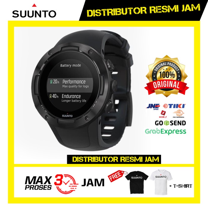 {CollectionStore} JAM TANGAN SUUNTO 5 ALL BLACK SS050299000 - All Black Diskon