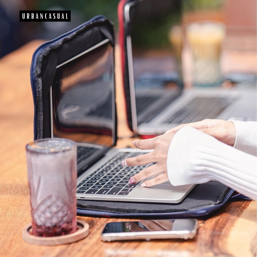 Tas Laptop Soft Case Sarung Cover Jinjig Sleeve Macbook Air Max Pro Acer Asus ROG Lenovo Dell Premium Hadez