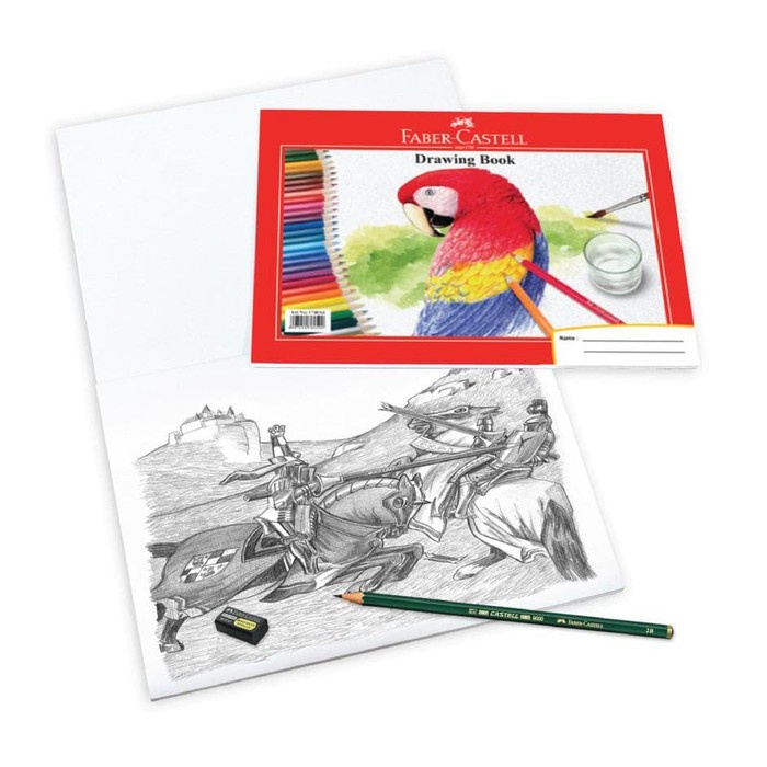 

Buku Gambar Faber Castell Drawing Book A4 / Buku Menggambar Gambar A4 200Gsm Murah