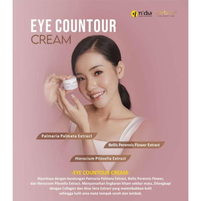 NBC contour eye cream / cream mata / cream mata panda / n'dia contour