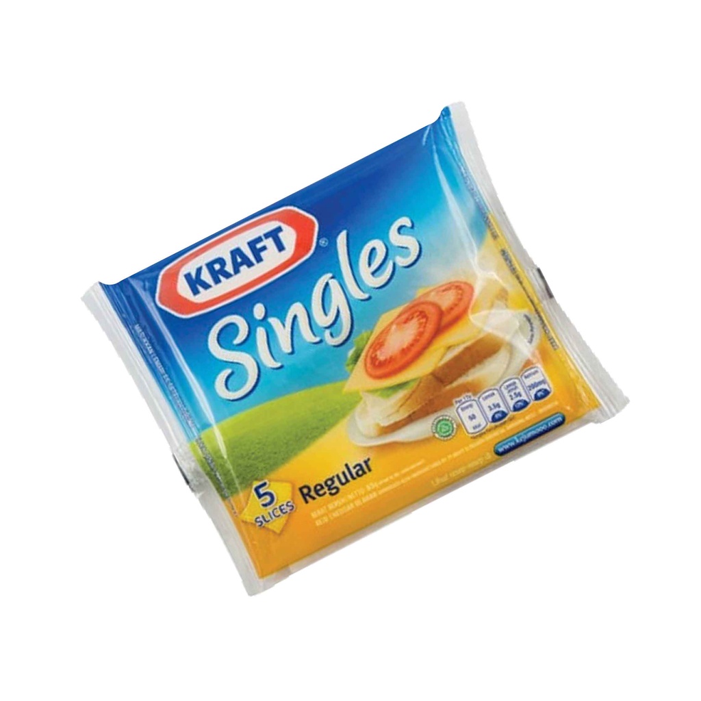 Kraft / Singles / Keju Lembaran / Isi 5 slices