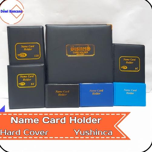 

Name Card Holder 32 Tempat Slot Kartu Nama 32 Hard Cover Yushinca 8136