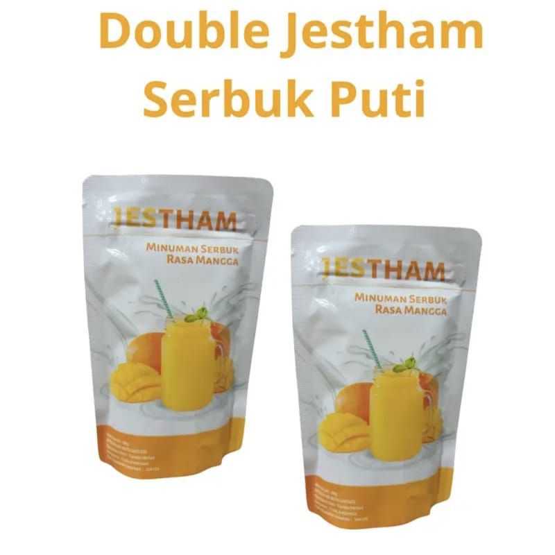 Serbuk puti jestham rasa mangga original