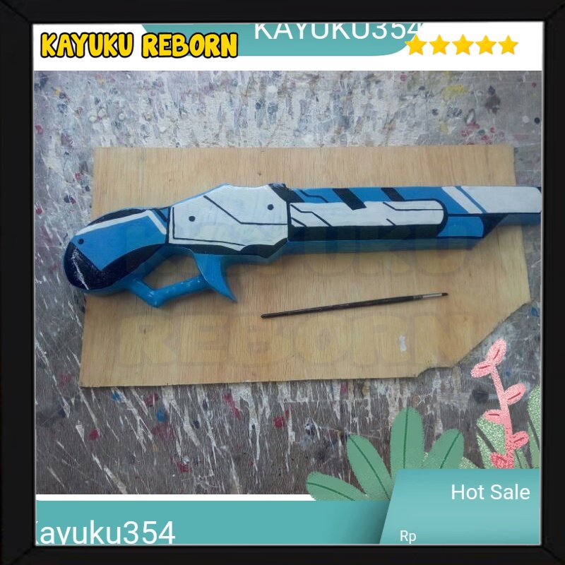 Senjata Mainan Skin ff SG Winters land New pro