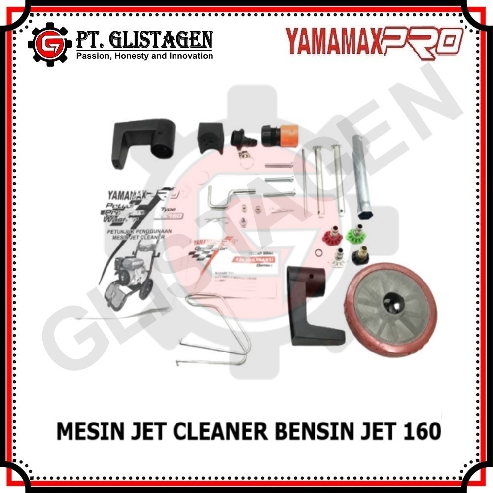 YAMAMAX PRO JET 160 Mesin Jet Cleaner Gasoline High Pressure Washer