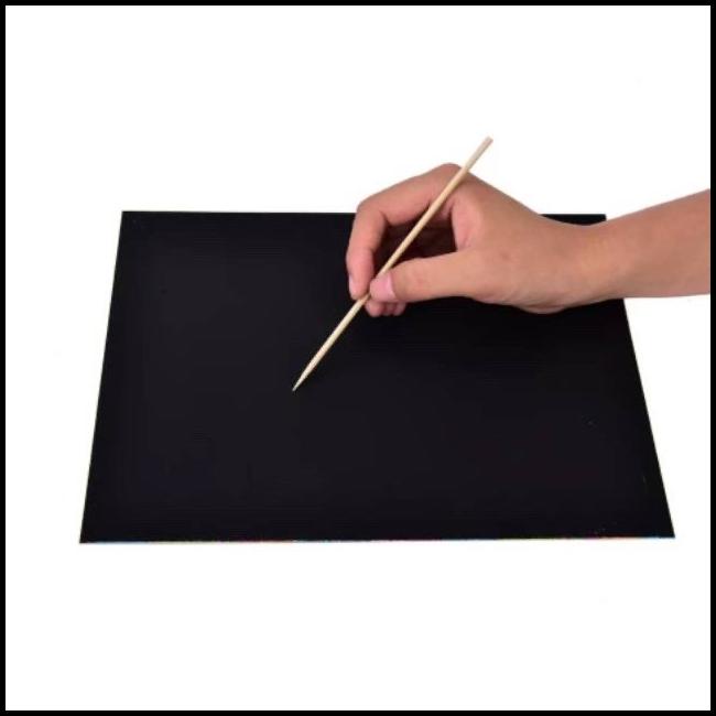 

Engraving Paper Kertas Gambar Mainan Edukasi Anak Lukis Mewarnai Lukis