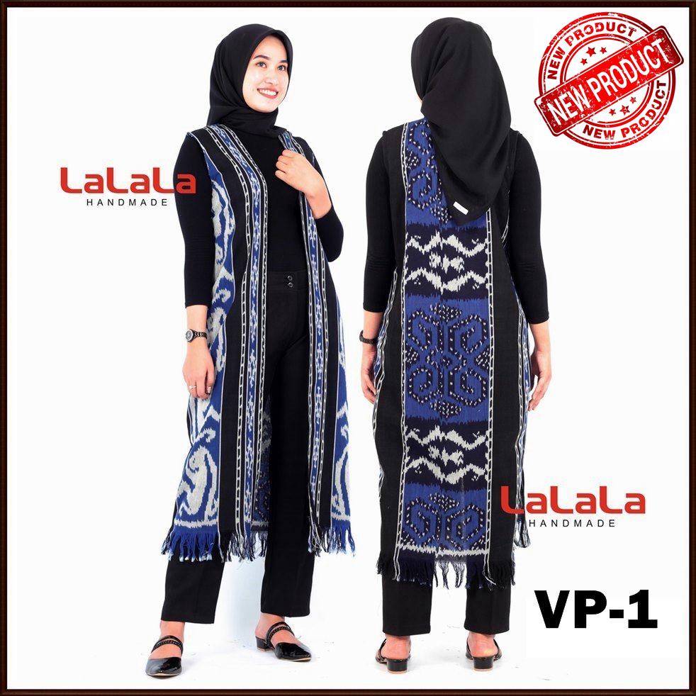 Baju Atasan Outer Cardigan Tenun Etnik Motif Toraja Papua Kalimantan Sumba Lombok Bali Best Quality