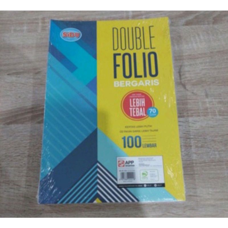 

daubel folio 100 lembar (900gr)