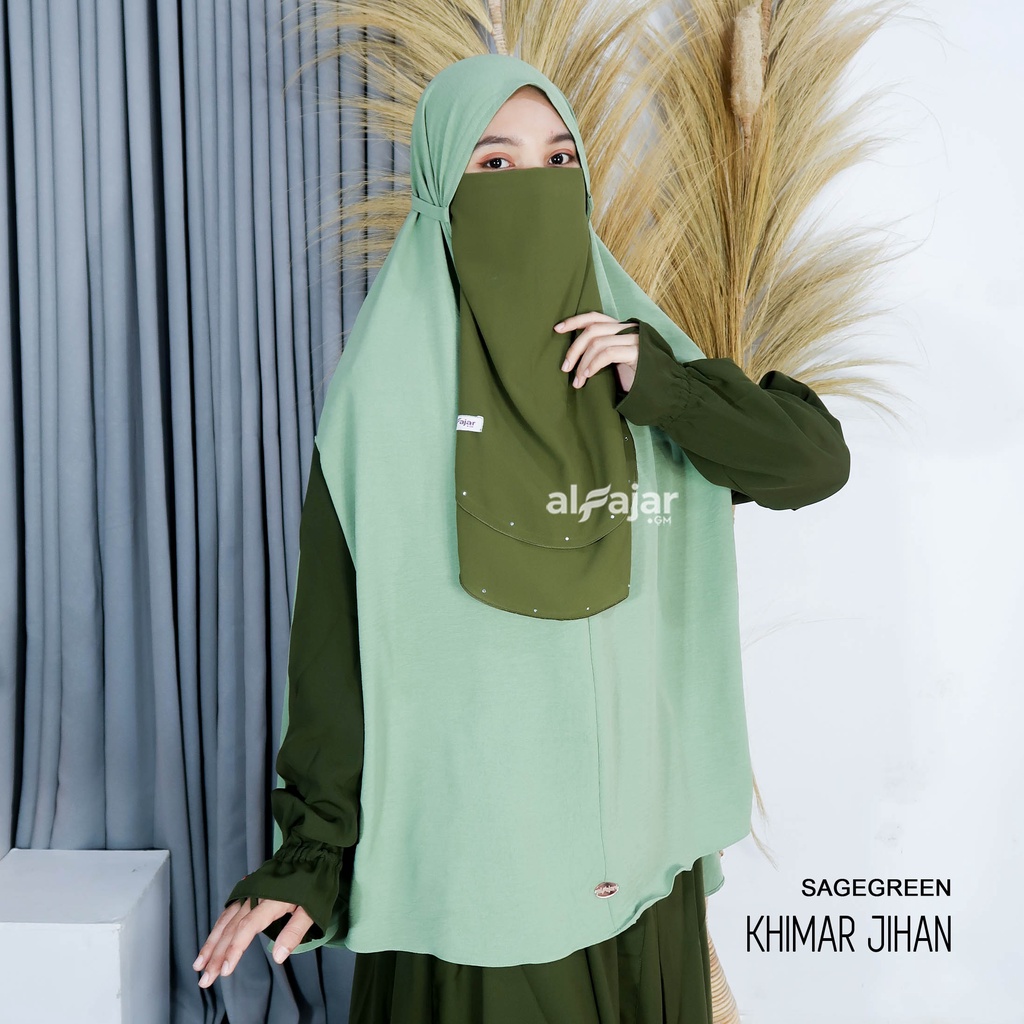 Khimar Crinkle Premium Jihan by Alfajar