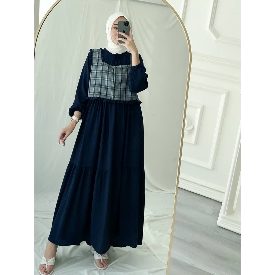 NEW DEIVA MAXI (LD 100 PB 133) - Dress Gamis Rompi Busui