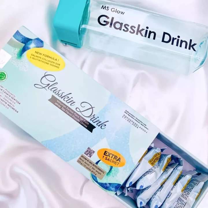 

[TERMURAH] GLASSKIN DRINK | MINUMAN COLLAGEN | MS GLOW BPOM