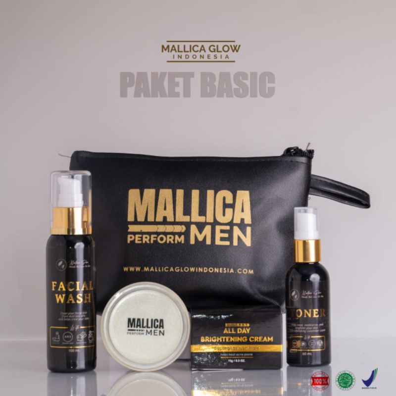 mallica glow paket basic perform men