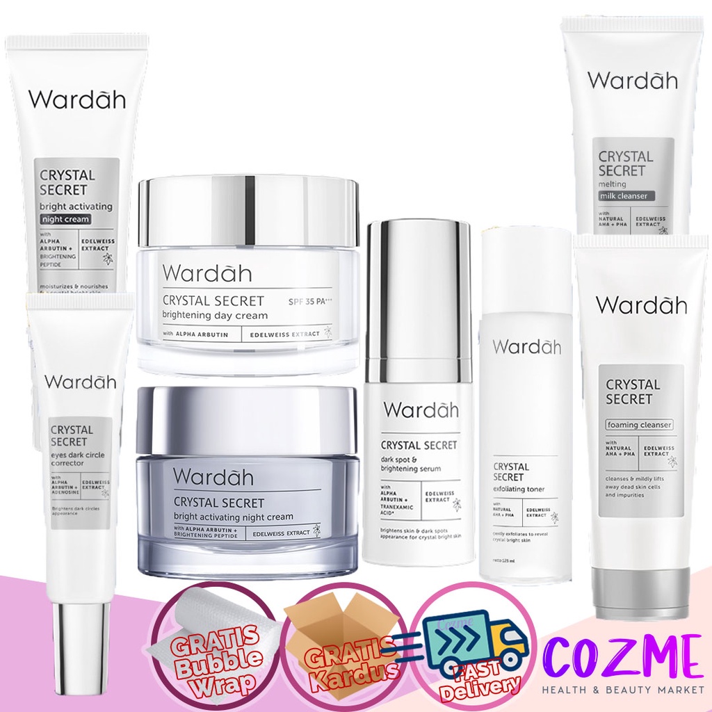 WARDAH Crystal Secret Series Brightening