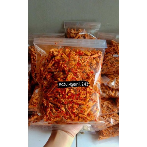 

basreng Extra pedas daun jeruk