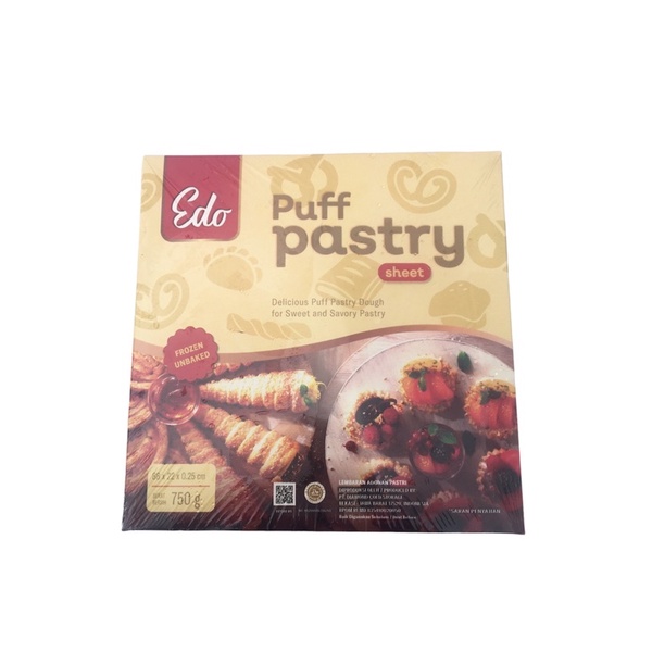 Puff Pastry Edo 750gr