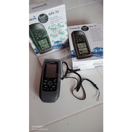 ASCOWEAR GPS GARMIN 73 ALAT PENDETEKSI LOKASI IKAN Versi BAHASA INDONESIA GARANSI RESMI
