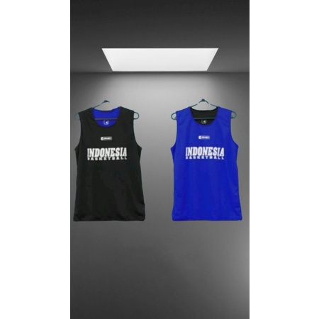 (custom) Jersey basket polos bolak balik atasan singlet custom