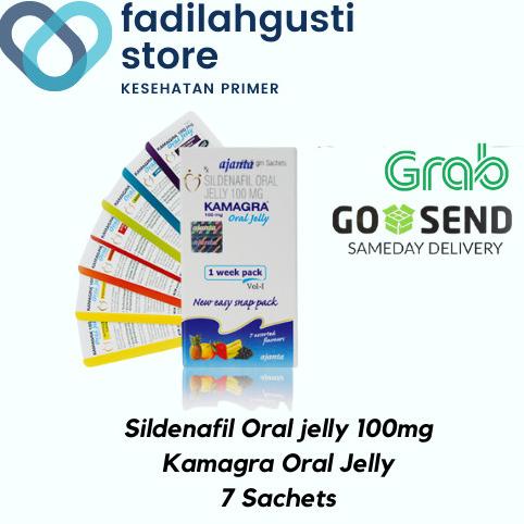 100% ORIGINAL Kamagra Oral Jelly 100 mg . 7 Sachets Original
