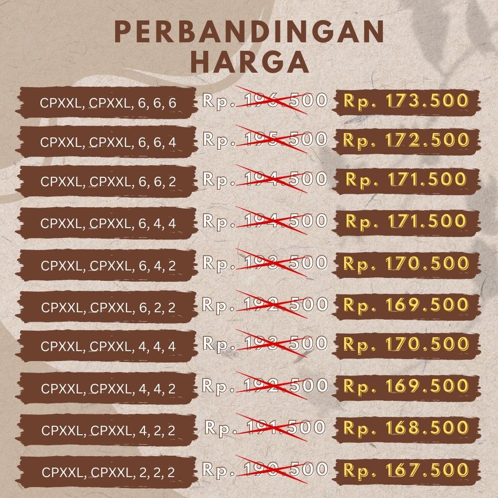 Cleopatra 2 Dewasa ( size XXL ) + 3 Anak Kids Piyama Combo Family / Campur Motif / Campur Ukuran / Kombo Piyama Family / Kombo Baju Tidur Keluarga ( 2CPXXL3K )