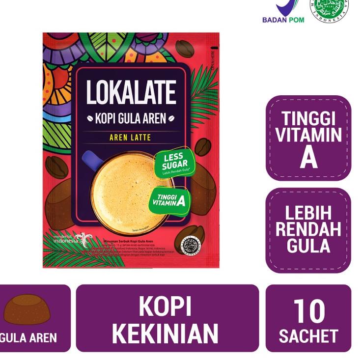 

Terbaru Lokalate Kopi Gula Aren 10 Sachet - Tinggi Vitamin A Lebih Rendah Gula