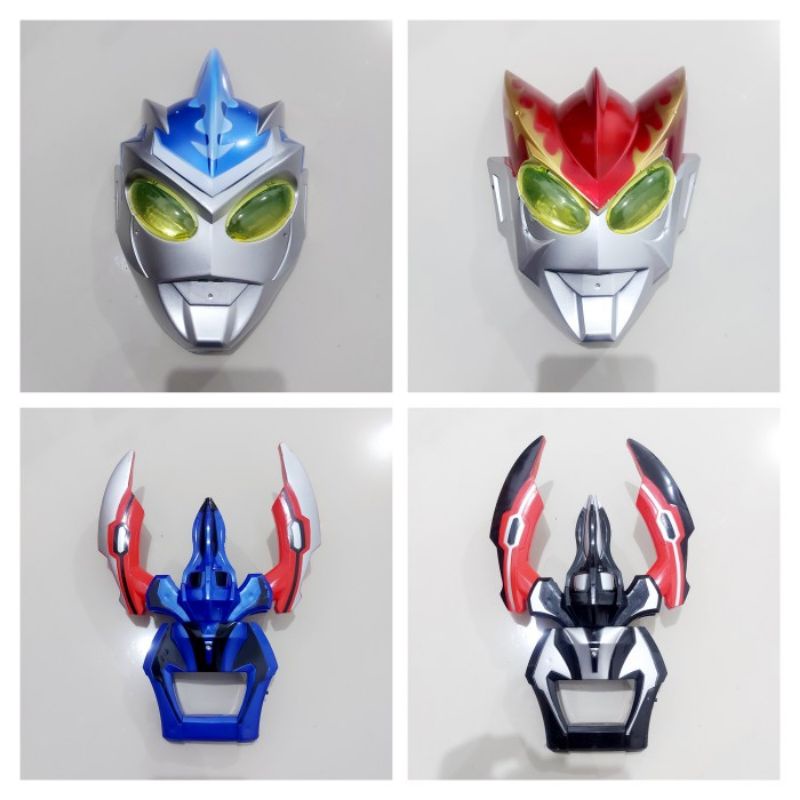 Mainan Topeng &amp; Pedang ULTRAMAN Senjata Cosplay Kostum Anak Edukatif